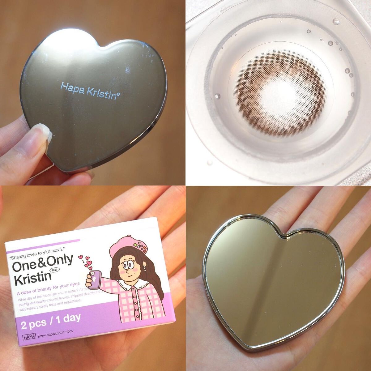 One & Only Kristin/Hapa kristin/カラーコンタクトレンズを使ったクチコミ(3枚目)