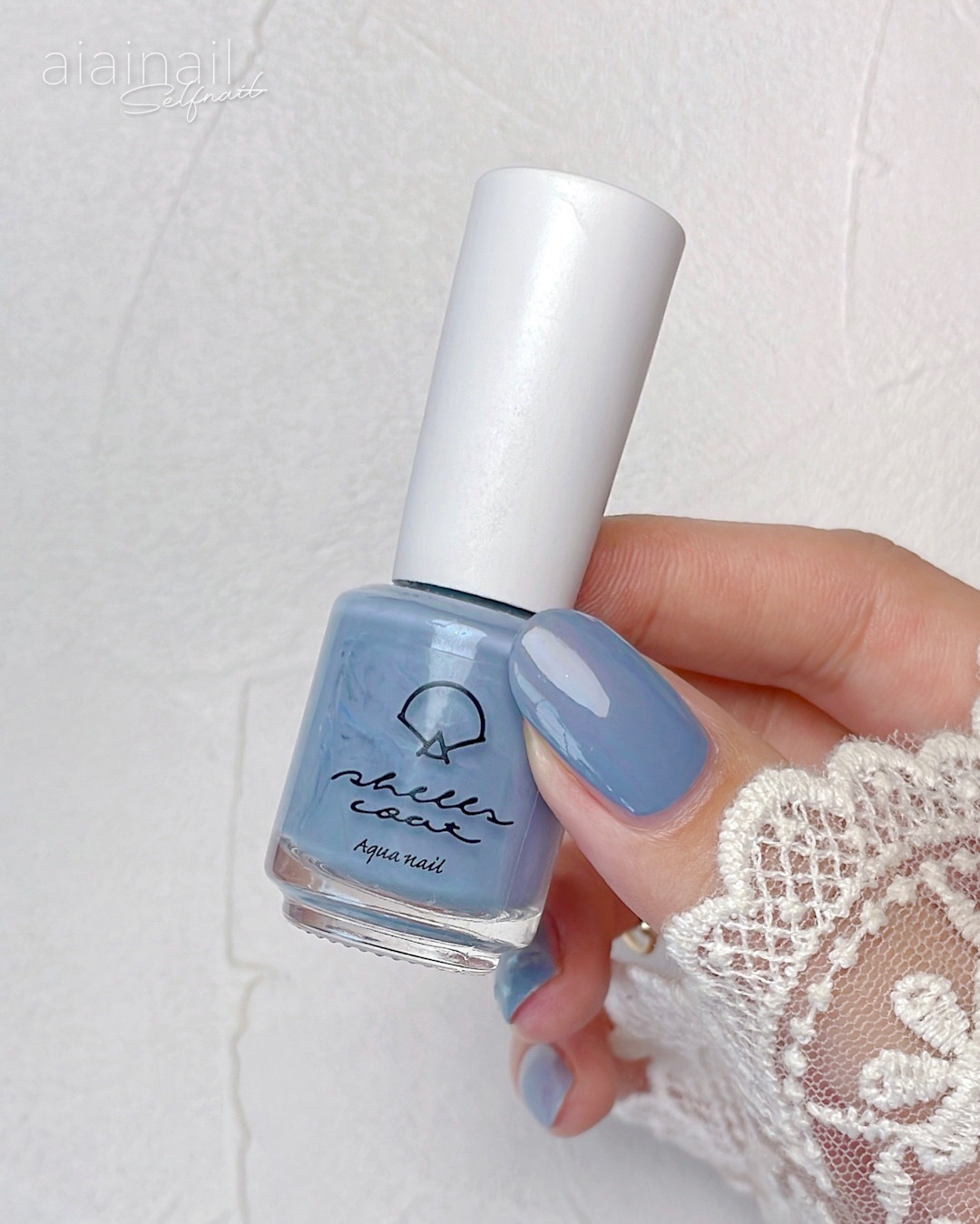 シェルズコート ミストブルー/nail for all/マニキュアを使ったクチコミ（2枚目）