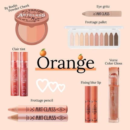 too cool for school公式アカウント on LIPS 「_🍊✨元気いっぱいなORANGEコスメたち💄🌟ヘルシーで明るい..」(1枚目)