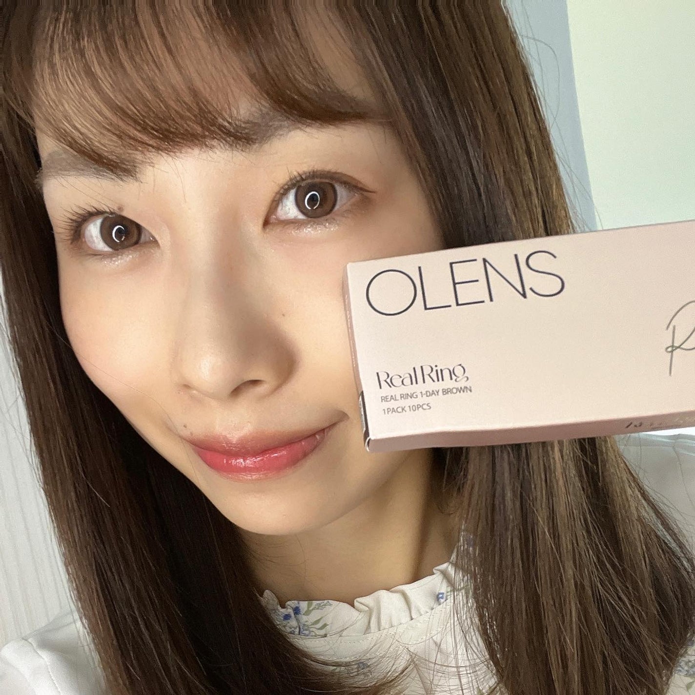 Real Ring 1day/OLENS/ワンデー(1DAY)カラコンを使ったクチコミ(6枚目)