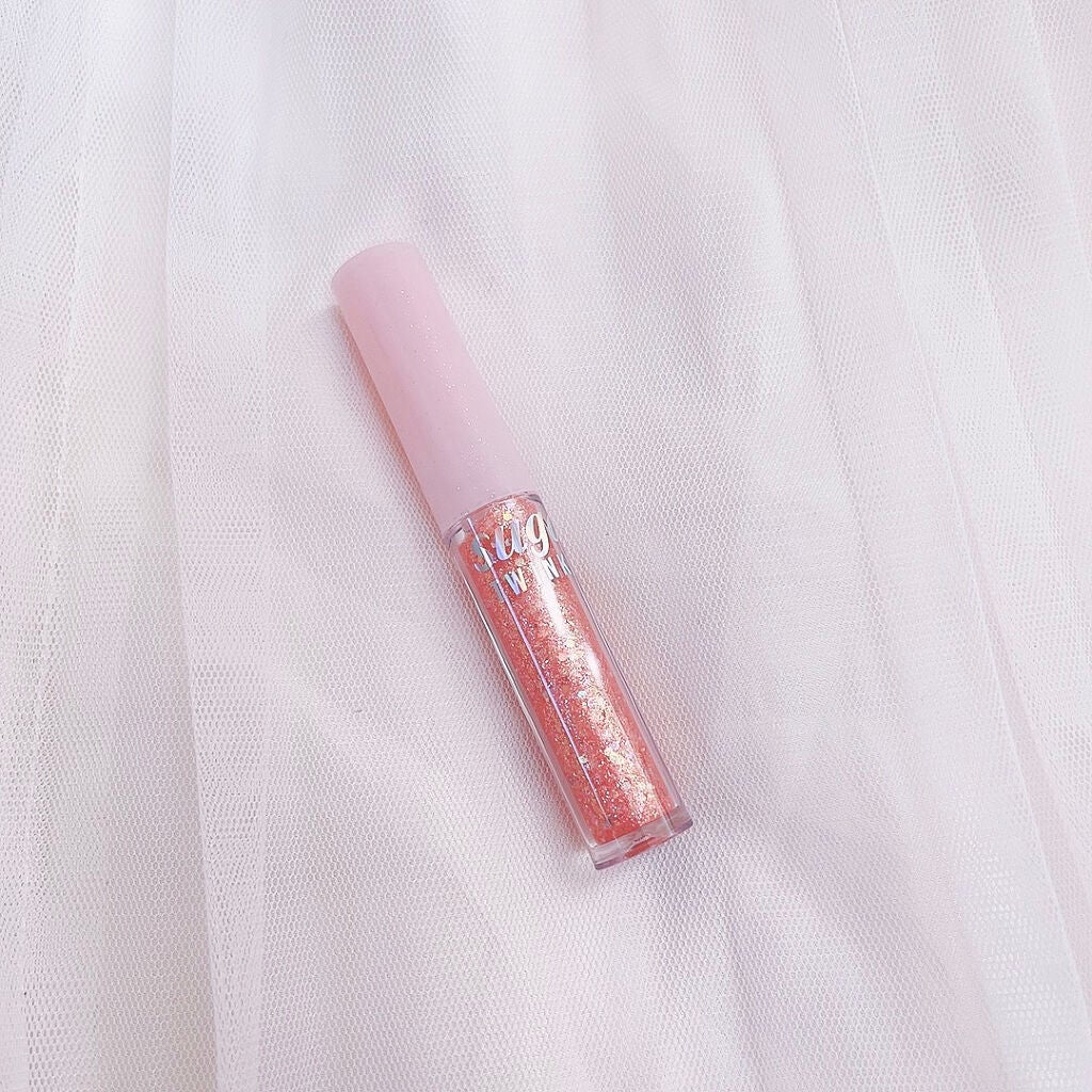 シュガー トゥインクル リキッド グリッター/PERIPERA/グリッターを使ったクチコミ(6枚目)