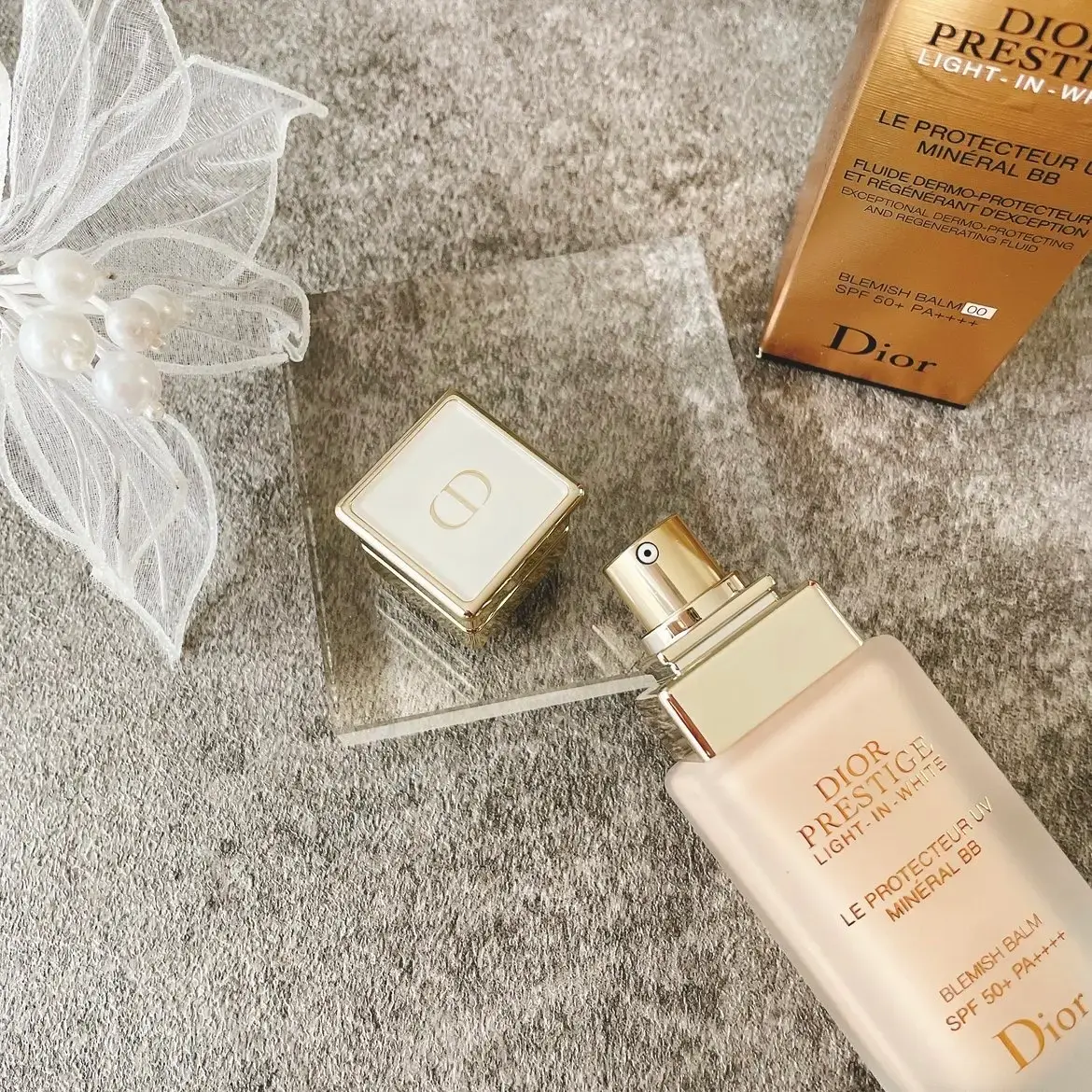 プレステージ ホワイト ル プロテクター UV ミネラル BB/Dior/BBクリームを使ったクチコミ(2枚目)