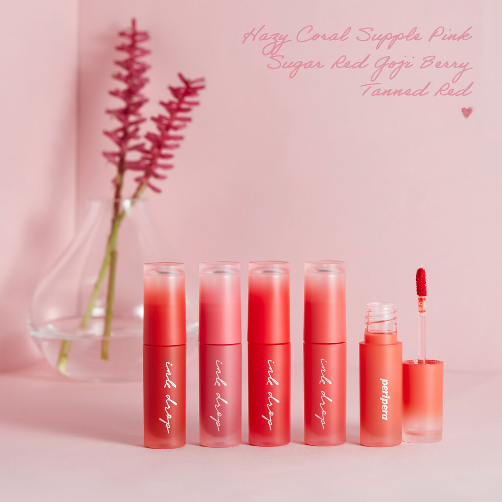 インク ムード ドロップ ティント/PERIPERA/リップグロスを使ったクチコミ（2枚目）