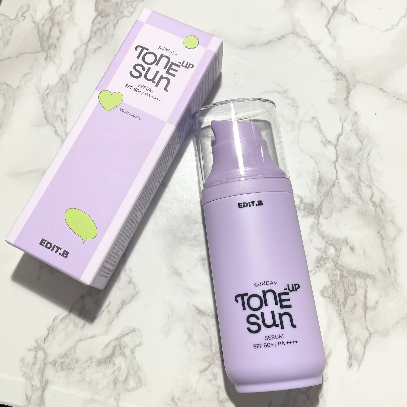 サンデートーンアップサンセラム/EDIT.B/美容液を使ったクチコミ(5枚目)
