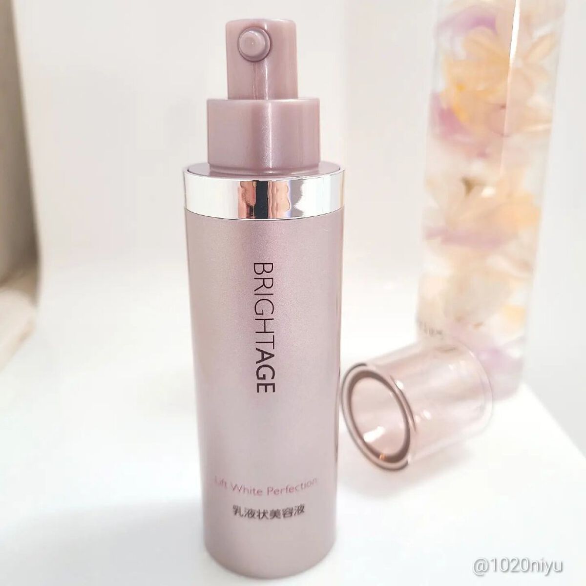 リフトホワイト パーフェクション/BRIGHTAGE/美容液を使ったクチコミ（2枚目）