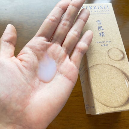 クリアウェルネス ナチュラル ドリップ/雪肌精/化粧水を使ったクチコミ(2枚目)