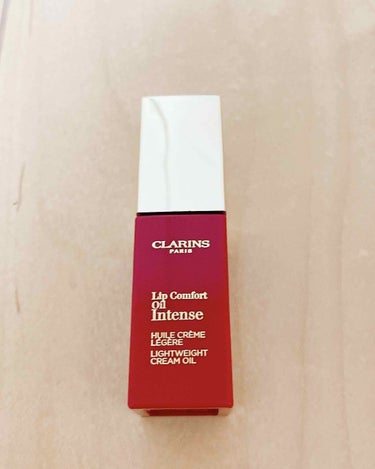 コンフォート リップオイル インテンス 04 インテンス ローズウッド/CLARINS/リップグロスを使ったクチコミ（1枚目）