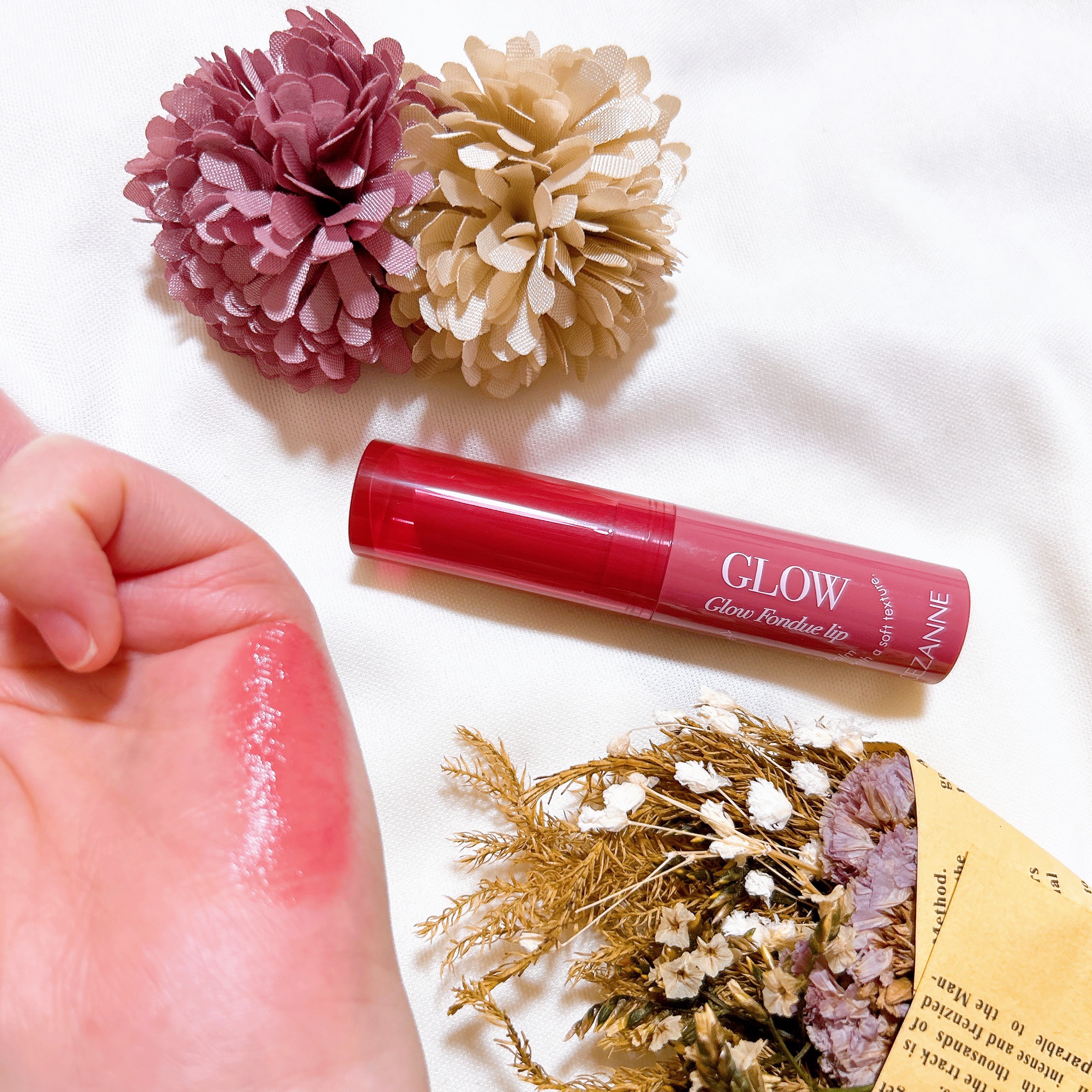 グロウフォンデュリップ/CEZANNE/口紅・グロス・リップライナー・リップケアを使ったクチコミ（2枚目）