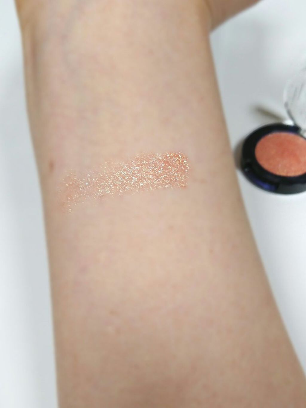 グリッター シャドウ カラー/rom&nd/グリッターを使ったクチコミ(2枚目)