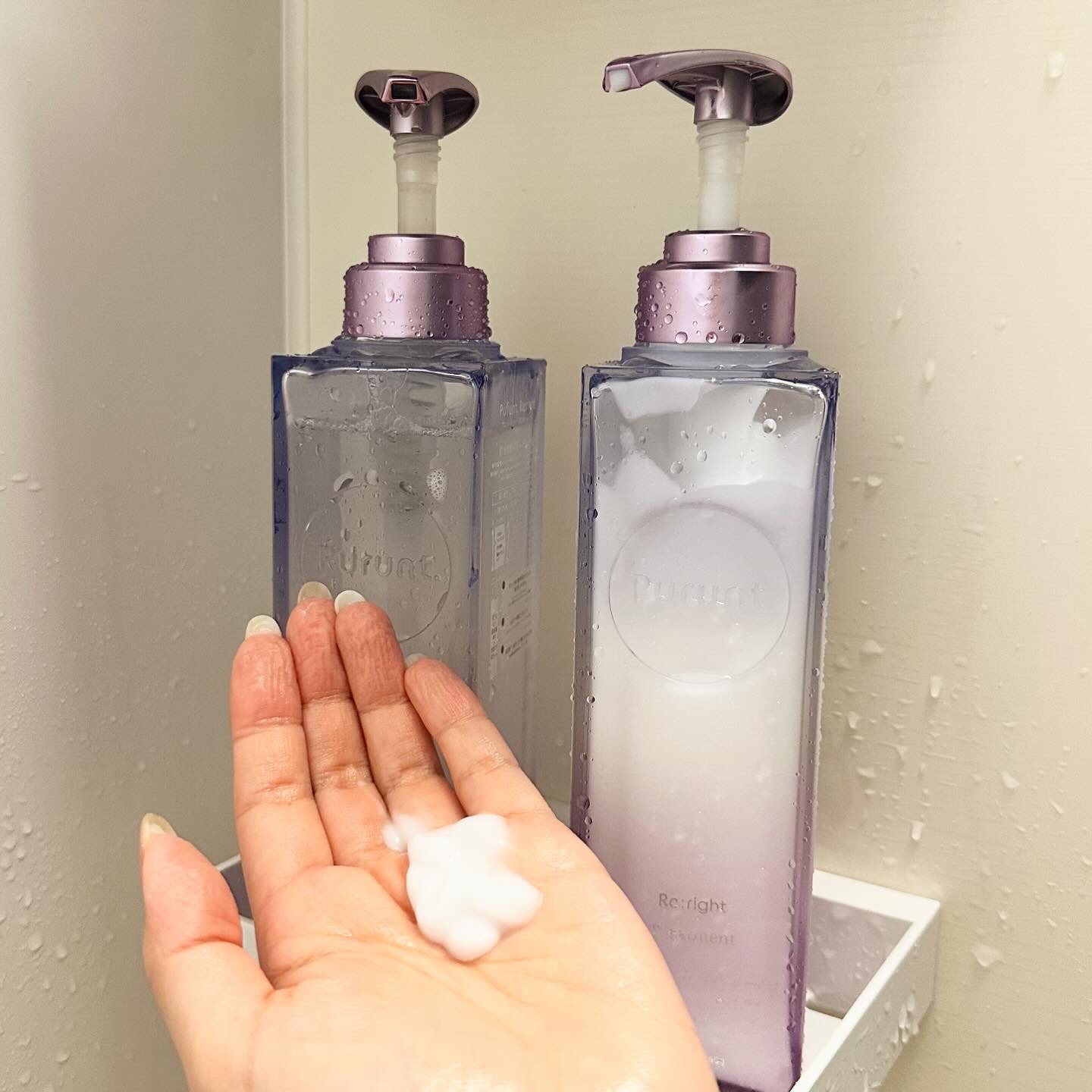 プルント リライト美容液ヘアミルク/Purunt./ヘアミルクを使ったクチコミ（3枚目）