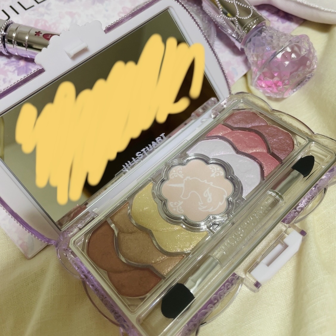 ユニコーンユートピア コレクション/JILL STUART/メイクアップキットを使ったクチコミ（3枚目）