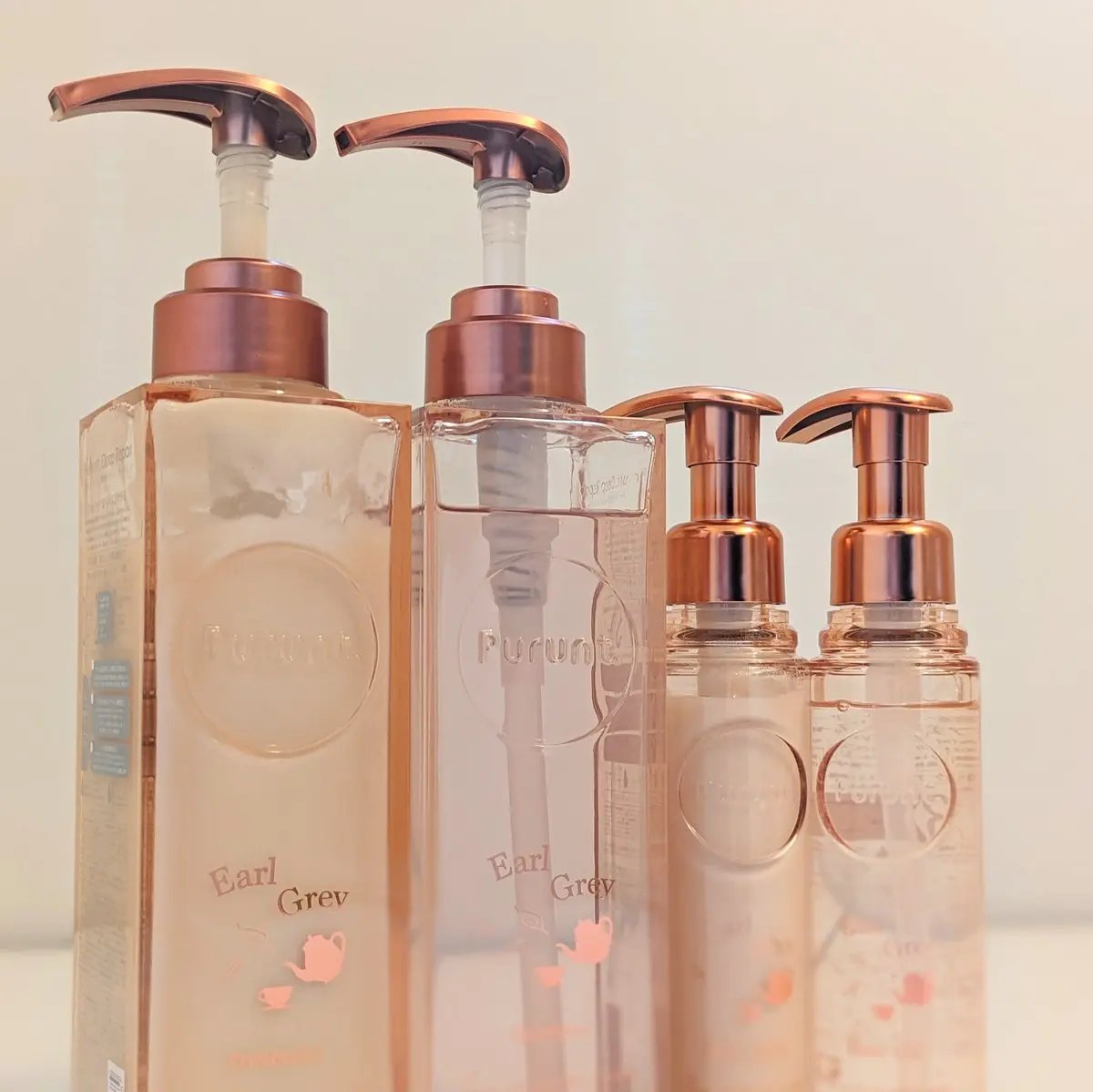 プルント　リライト美容液ヘアミルク　アールグレイ　N/Purunt./ヘアミルクを使ったクチコミ（1枚目）