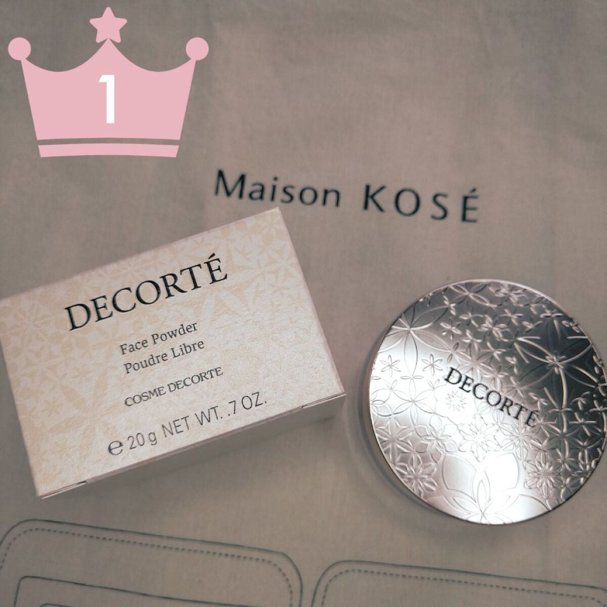 フェイスパウダー/DECORTÉ/ルースパウダーを使ったクチコミ(1枚目)