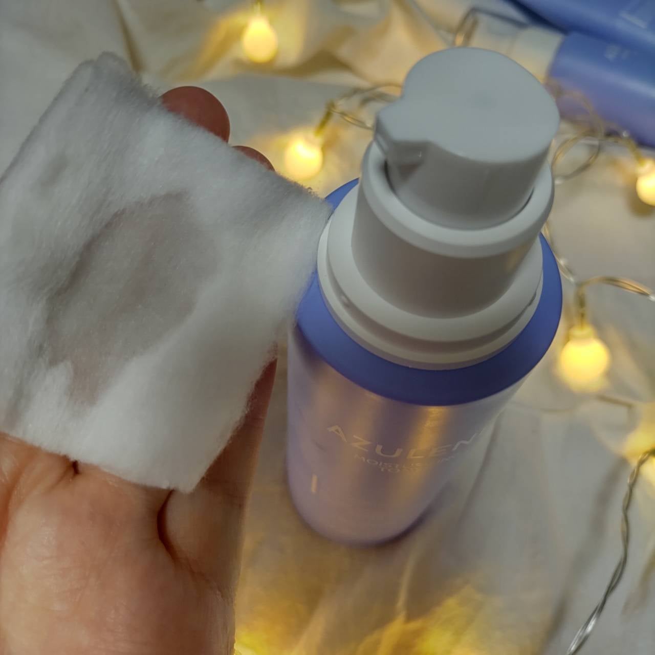 アズレンモイスチャライジングトナー/cos:mura/化粧水を使ったクチコミ(3枚目)