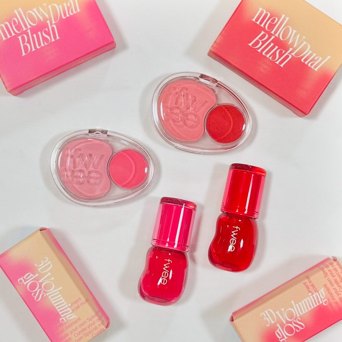 フィー 3Dボリューミンググロス/fwee/リップグロスを使ったクチコミ（1枚目）