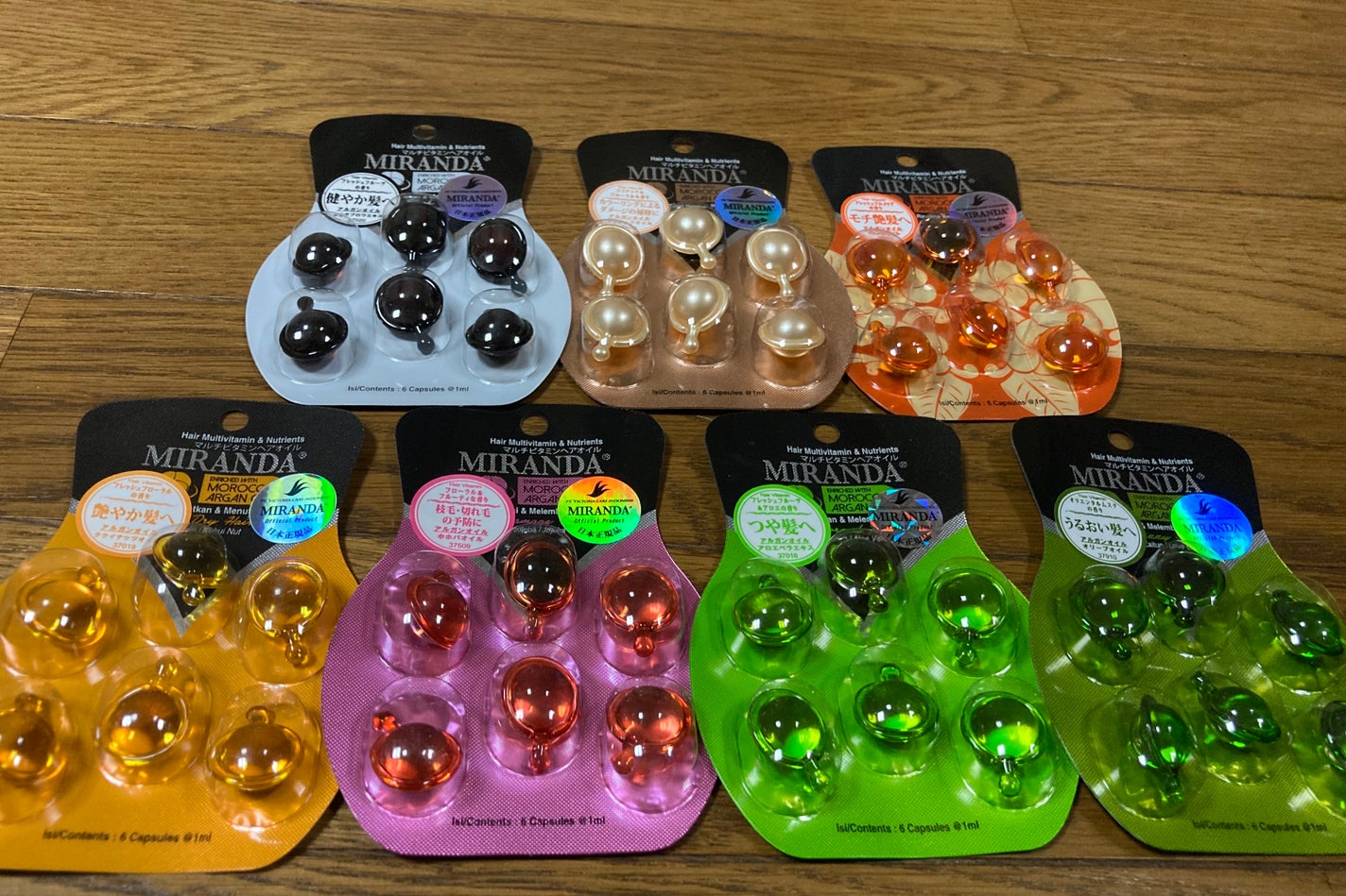 ヘアビタミン カラーケアヘアオイル/MIRANDA/ヘアオイルを使ったクチコミ(1枚目)