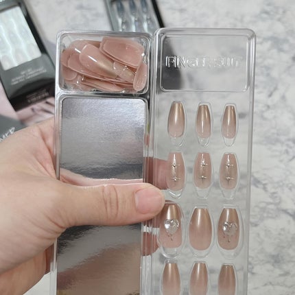 ネイルチップ(シールタイプ)/FINGER SUIT/ネイルチップ・パーツを使ったクチコミ(5枚目)