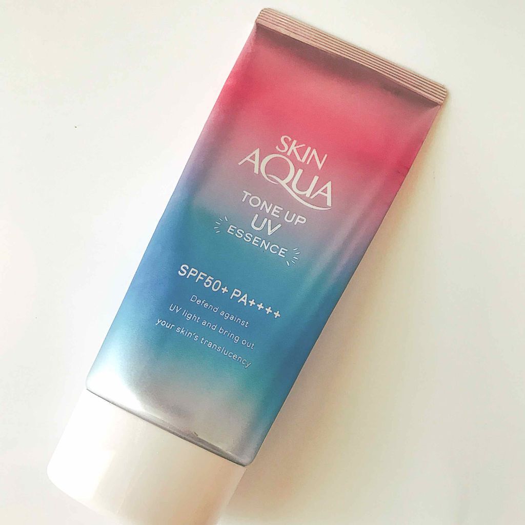 スキンアクア トーンアップUVエッセンス/スキンアクア/日焼け止めクリームを使ったクチコミ(1枚目)