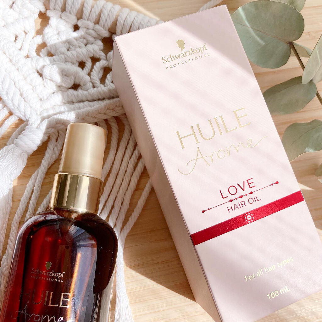 ユイルアローム ヘアオイル ラブ/シュワルツコフ プロフェッショナル/ヘアオイルを使ったクチコミ（2枚目）