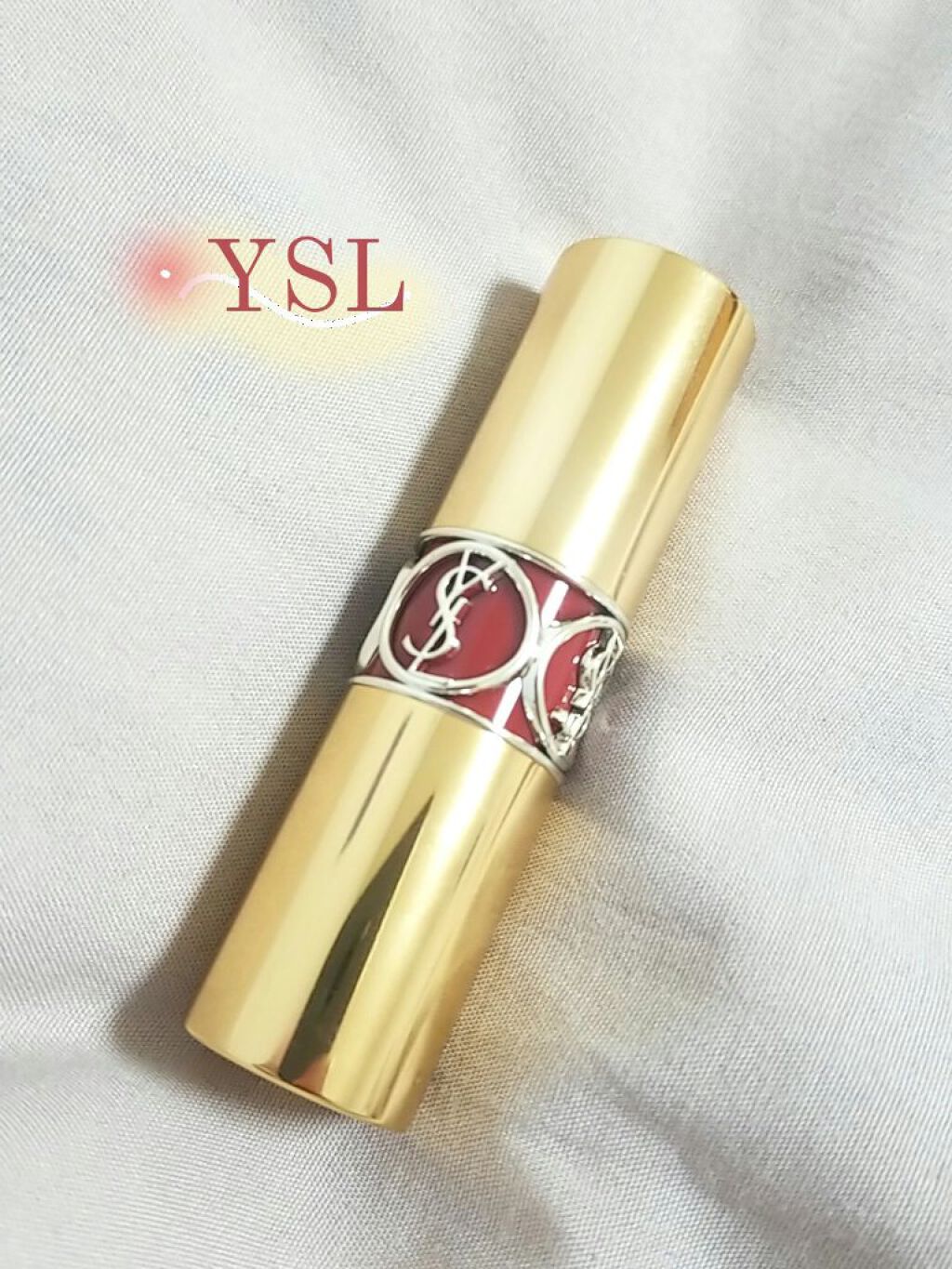 ルージュ ヴォリュプテ シャイン/YVES SAINT LAURENT BEAUTE/口紅を使ったクチコミ(1枚目)