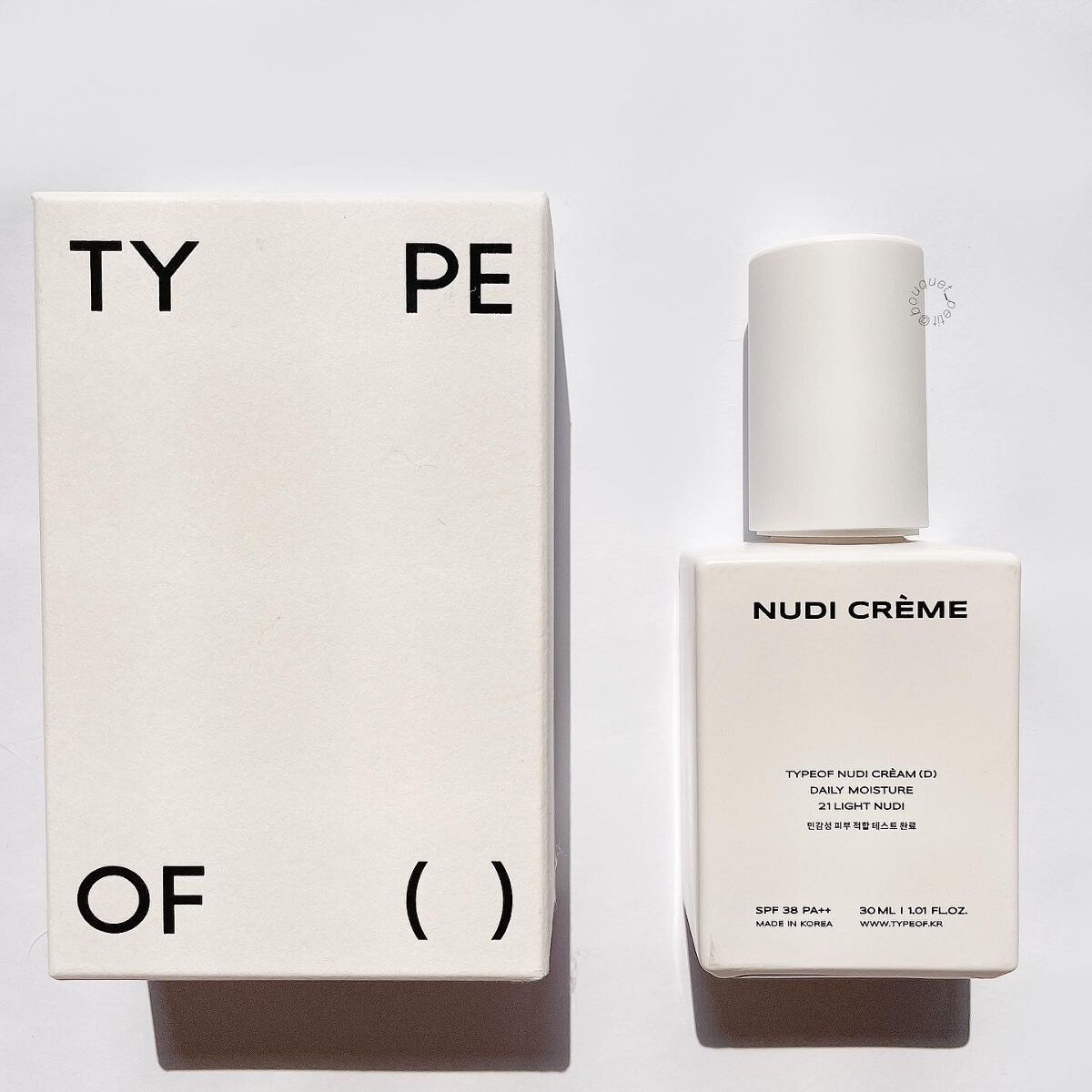 NUDY CREAM/TYPE OF/リキッドファンデーションを使ったクチコミ（3枚目）