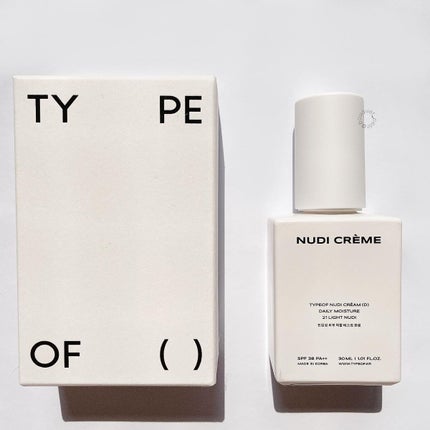 NUDY CREAM/TYPE OF/リキッドファンデーションを使ったクチコミ(3枚目)