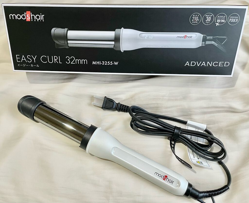 アドバンス　イージー・カール32mm　MHI-3255/mod's hair/カールアイロンを使ったクチコミ（1枚目）