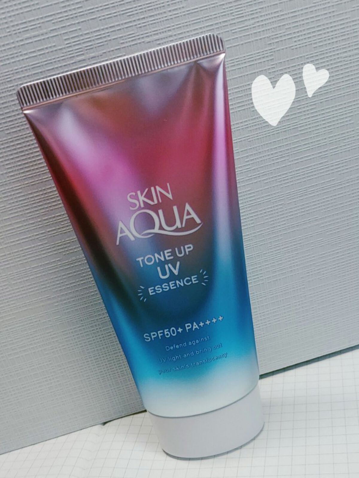 スキンアクア トーンアップUVエッセンス/スキンアクア/日焼け止めクリームを使ったクチコミ（1枚目）