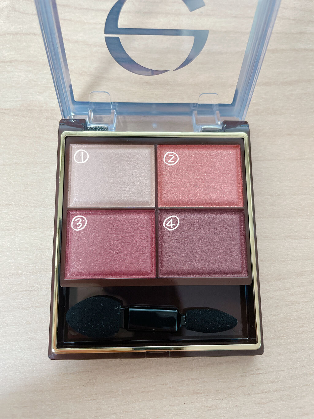 スキニーリッチシャドウ/excel/アイシャドウパレットを使ったクチコミ（2枚目）