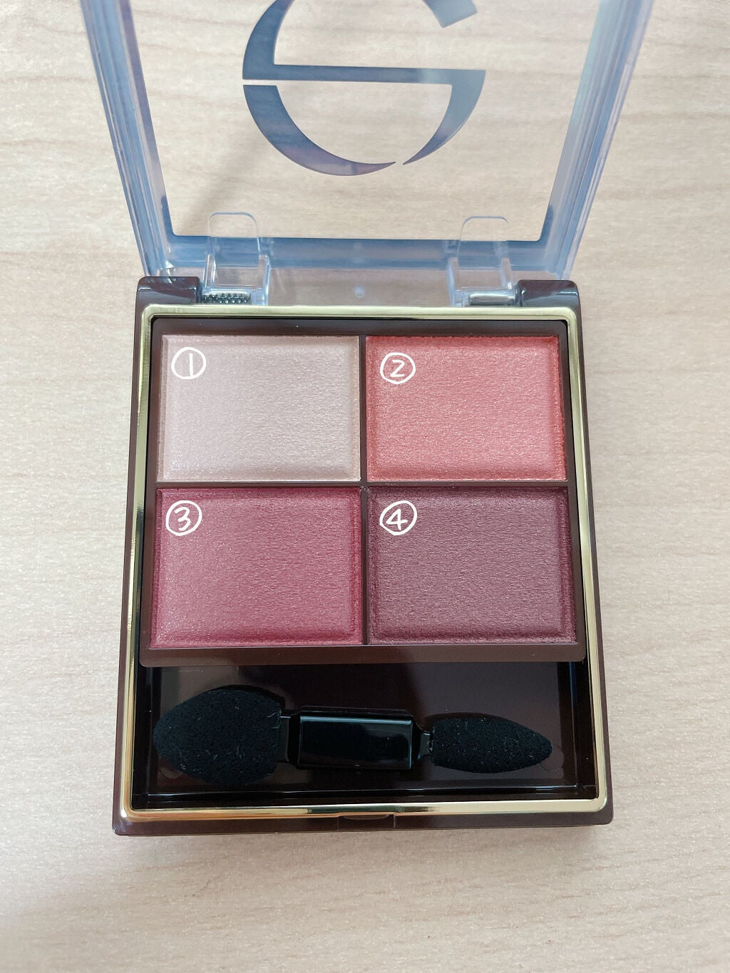 スキニーリッチシャドウ/excel/アイシャドウパレットを使ったクチコミ(2枚目)