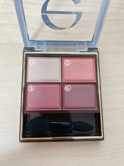 スキニーリッチシャドウ/excel/アイシャドウパレットを使ったクチコミ(2枚目)