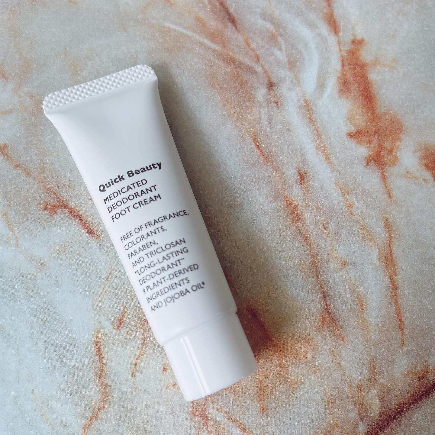 QB 薬用デオドラントフットクリーム 40C/クイックビューティー/デオドラント・制汗剤を使ったクチコミ（2枚目）