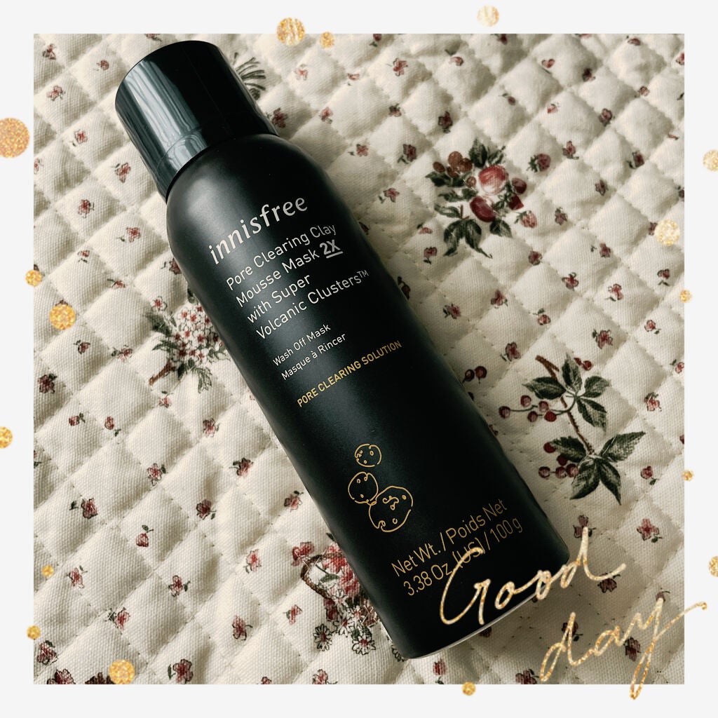 スーパーヴォルカニック クレイムースマスク 2X/innisfree/洗い流すパック・マスクを使ったクチコミ(1枚目)