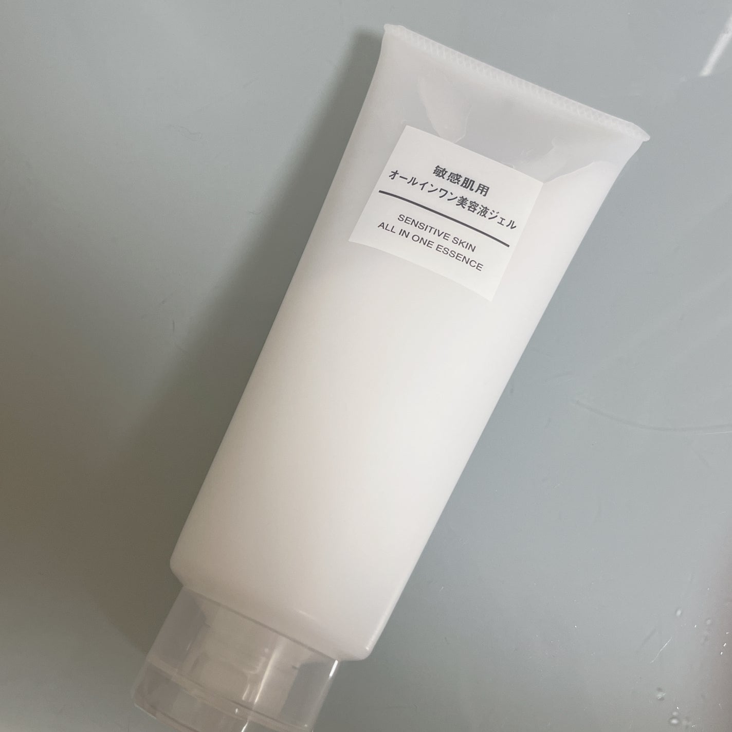 敏感肌用オールインワン美容液ジェル/無印良品/オールインワン化粧品を使ったクチコミ(2枚目)