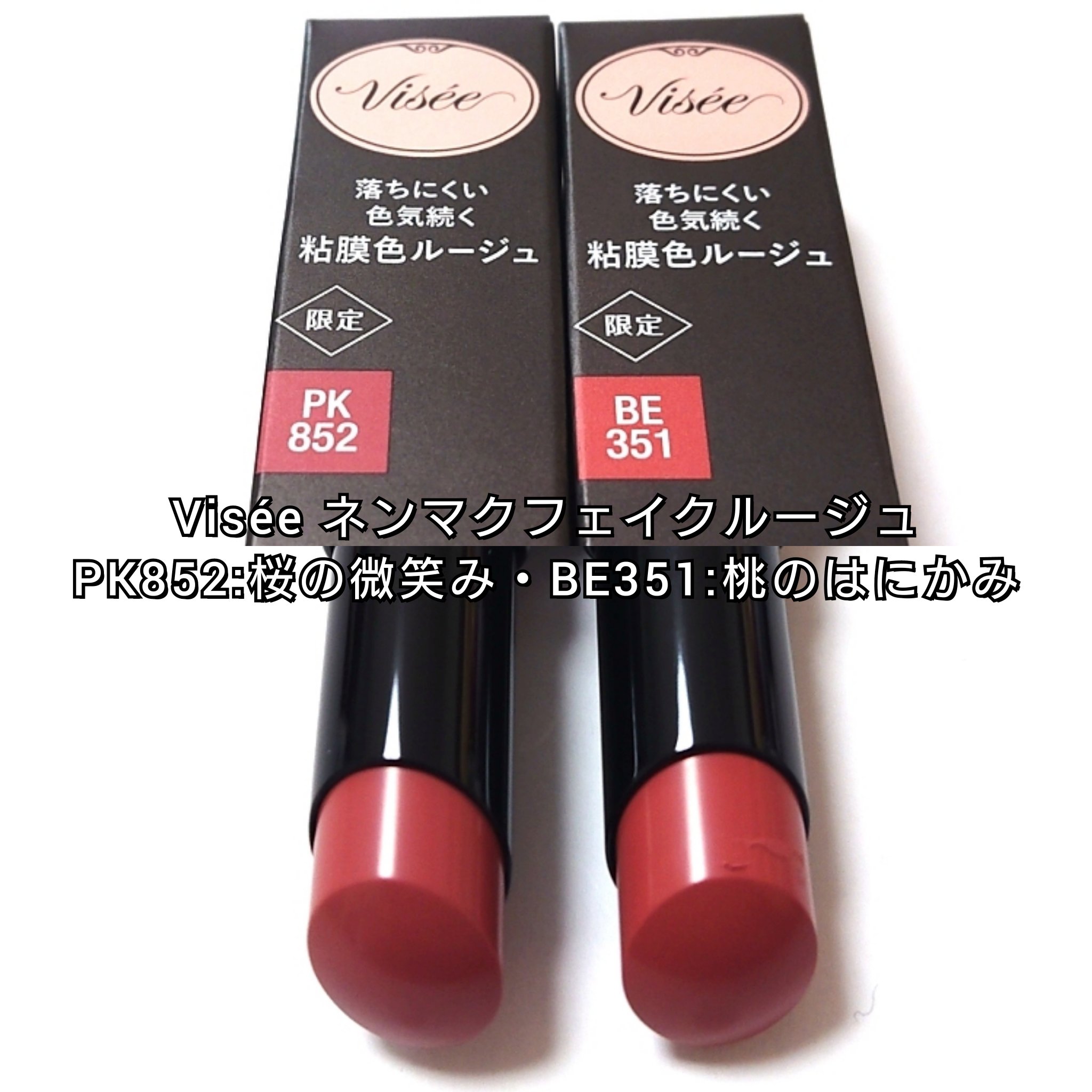 ネンマクフェイク ルージュ/Visée/口紅を使ったクチコミ（2枚目）