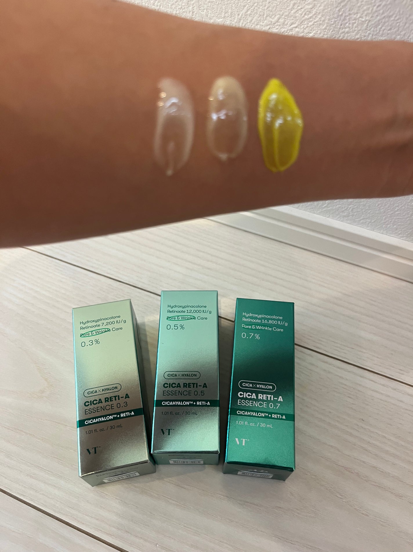 シカレチA エッセンス0.3/VT/美容液を使ったクチコミ(5枚目)