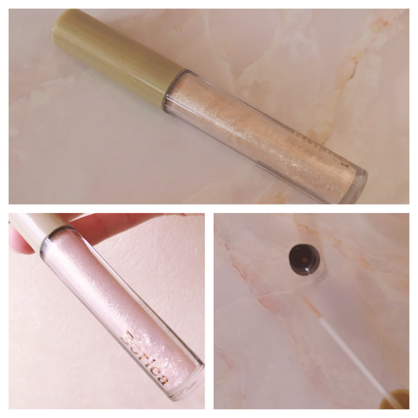 美容液カラーライナー 101 メタリックグレー/Borica/リキッドアイライナーを使ったクチコミ（3枚目）