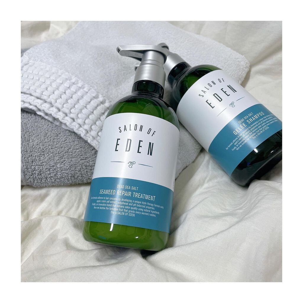 サロンオブエデン ジュレ シャンプー M/トリートメント M /SALON OF EDEN/市販シャンプーを使ったクチコミ(1枚目)