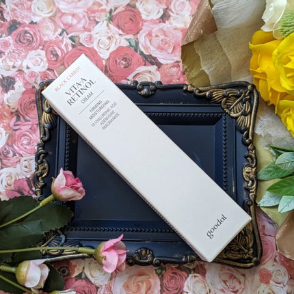 黒にんじんビタAレチノール弾力クリーム/goodal/フェイスクリームを使ったクチコミ(7枚目)