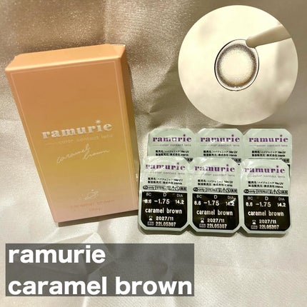 ramurie ラムリエ/ramurie/ワンデー(1DAY)カラコンを使ったクチコミ(2枚目)