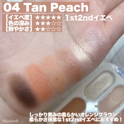 フォーエバー6アイパレット/Laka/アイシャドウパレットを使ったクチコミ(4枚目)