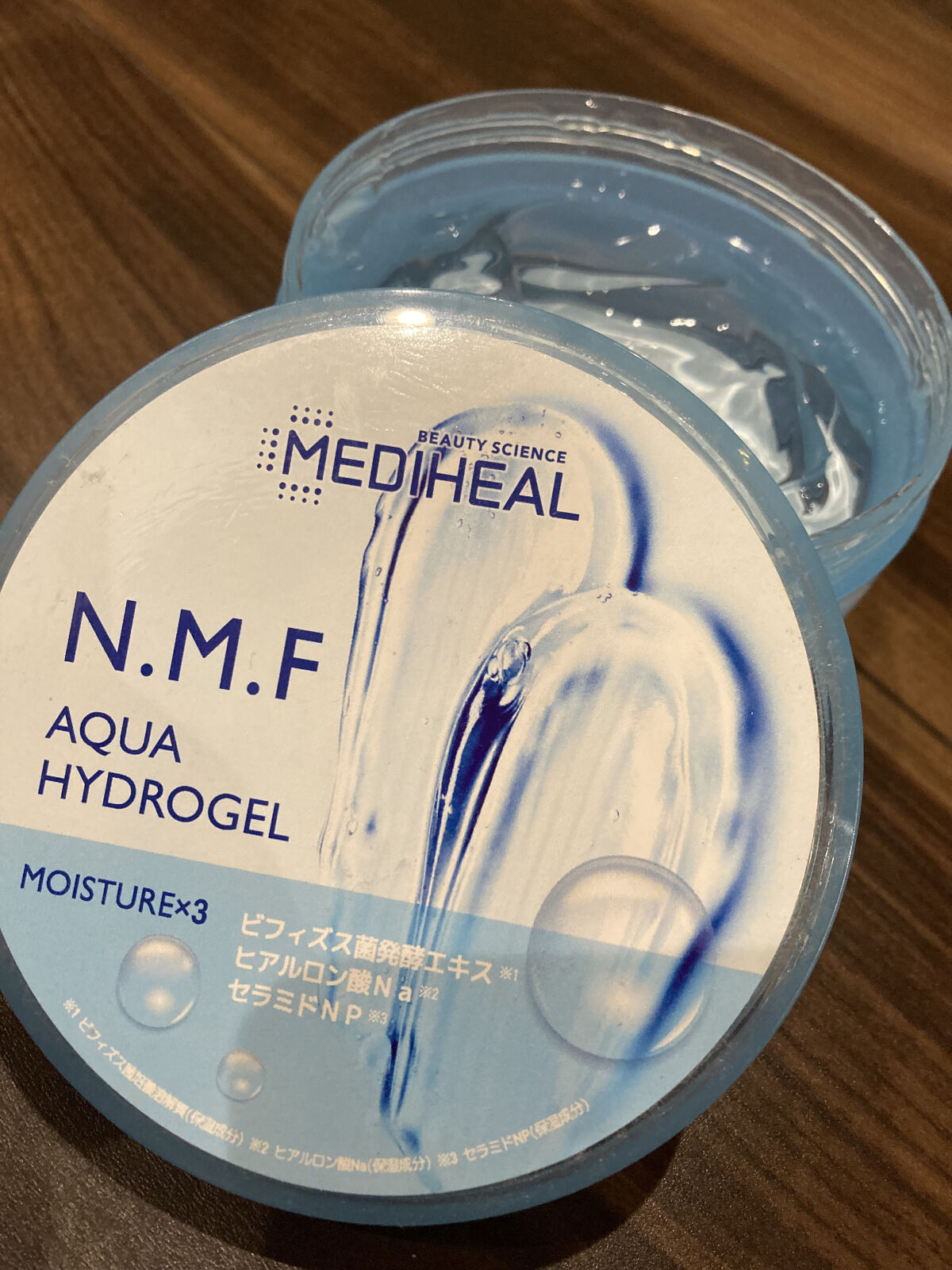 N.M.Fアクアハイドロジェル/MEDIHEAL/ボディローションを使ったクチコミ（1枚目）