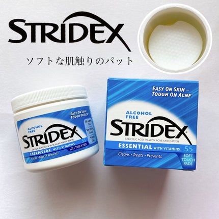 ニキビコントロールパッド ESSENTIAL/STRIDEX/トナーパッドを使ったクチコミ(1枚目)