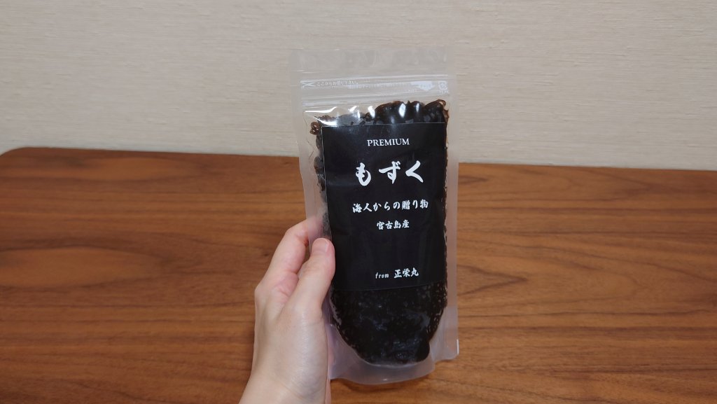 Premiumもずく/正栄丸/食品を使ったクチコミ（1枚目）