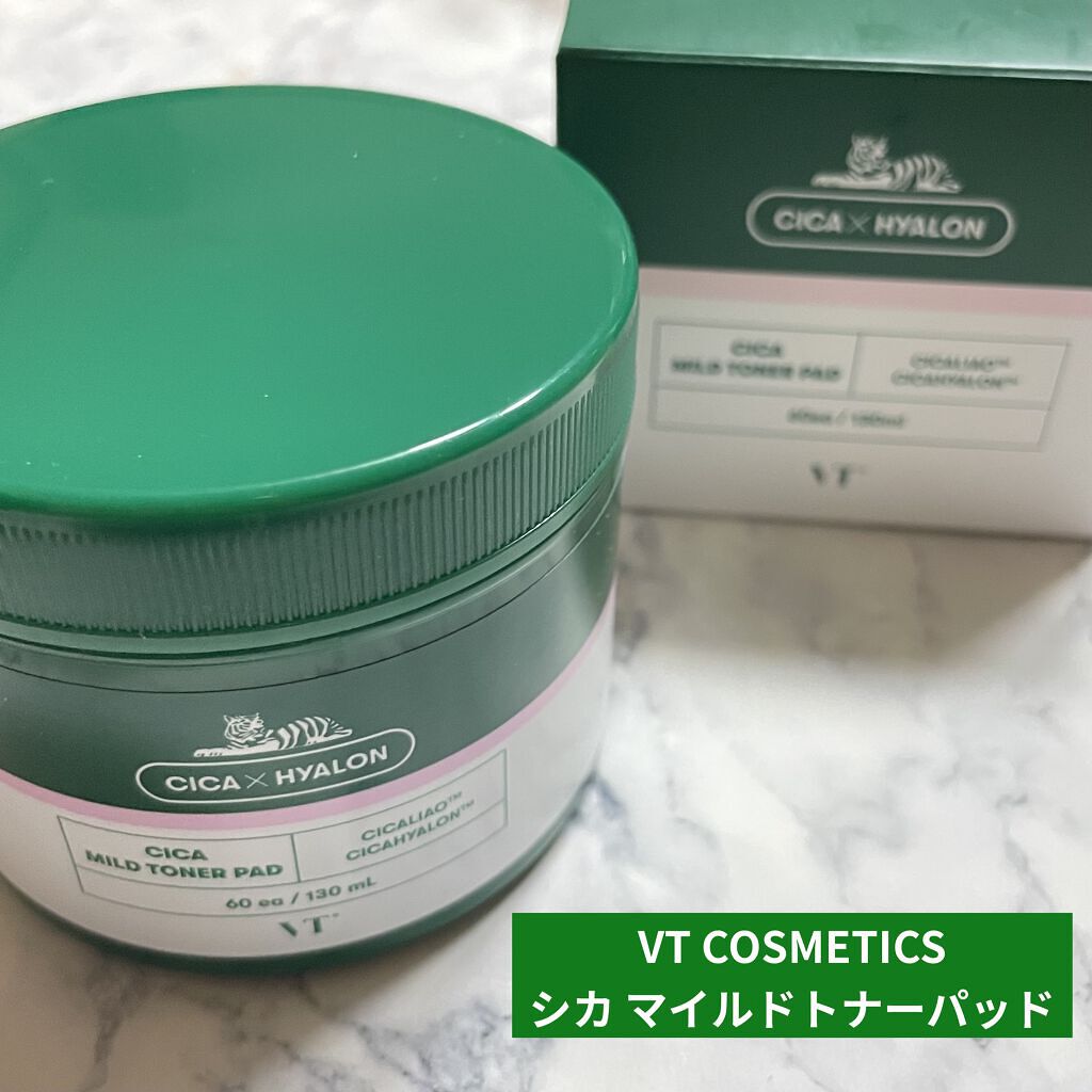 CICA マイルドトナーパッド/VT/トナーパッドを使ったクチコミ（1枚目）