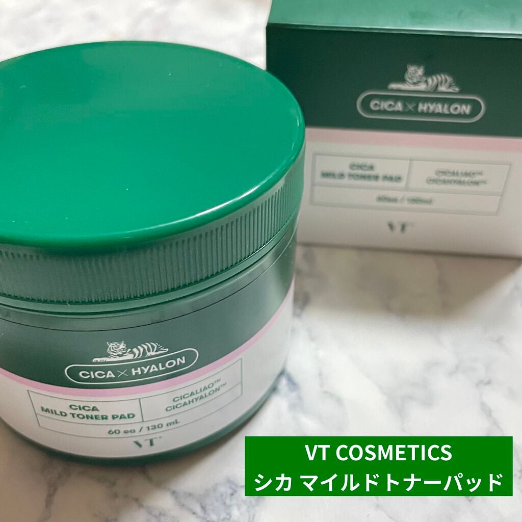 CICA マイルドトナーパッド/VT/トナーパッドを使ったクチコミ(1枚目)