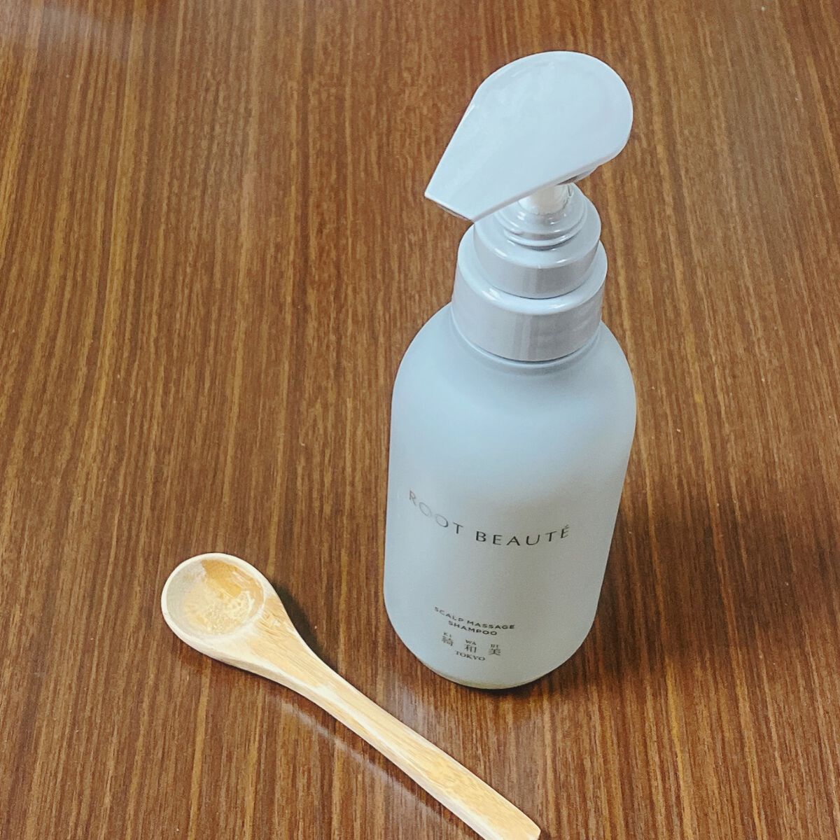 ROOT BEAUTÉ スカルプマッサージシャンプー/コンディショナー/綺和美/市販シャンプーを使ったクチコミ(2枚目)