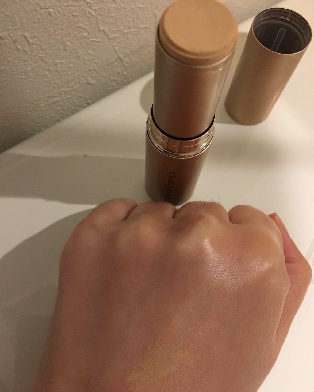 CR ハイドレイティング ファンデーション スティック/bareMinerals/その他ファンデーションを使ったクチコミ(4枚目)