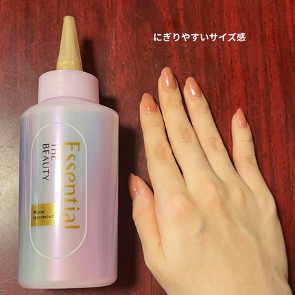 エッセンシャル プレミアム ウォータートリートメント EXスムース/エッセンシャル/アウトバストリートメントを使ったクチコミ(2枚目)