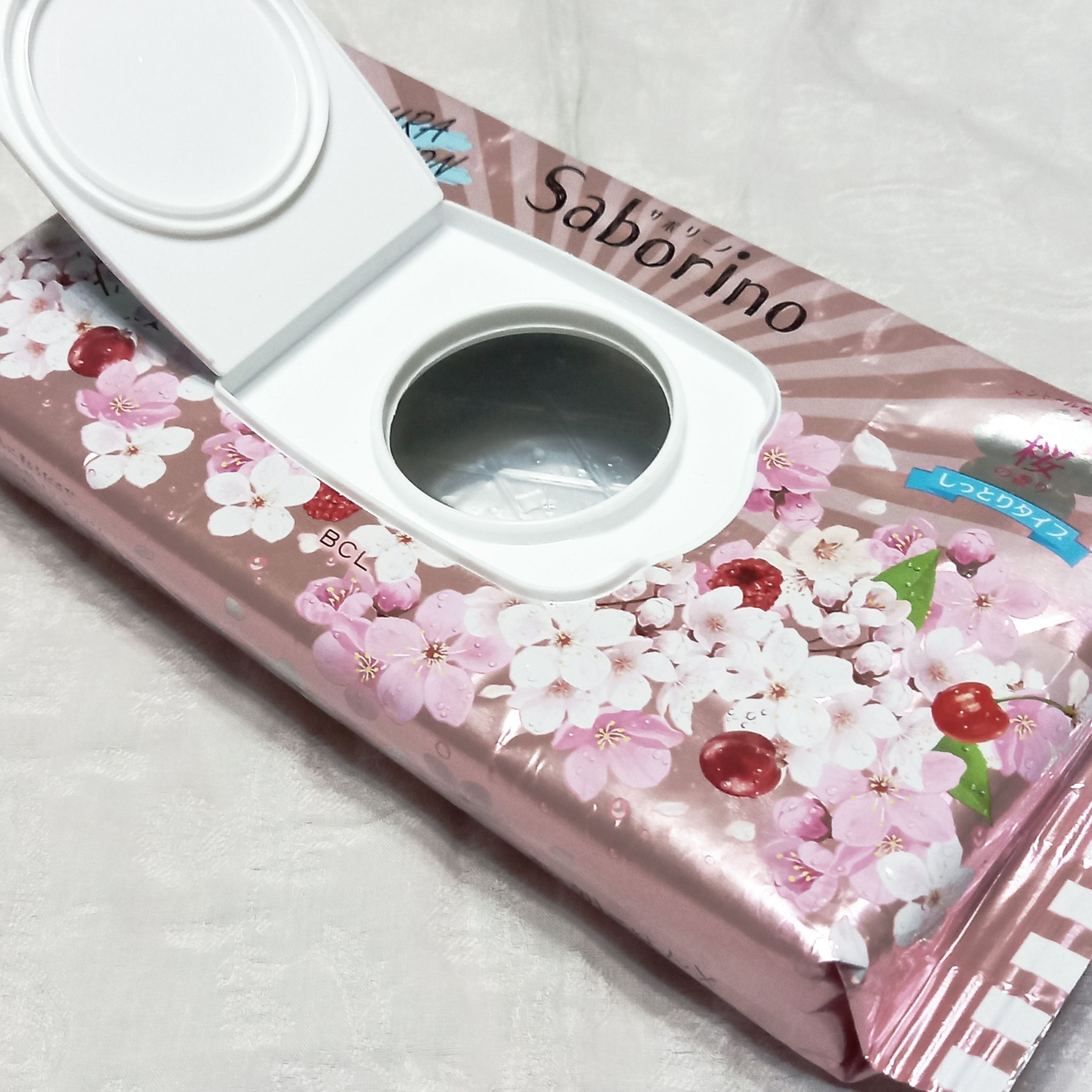 サボリーノ 目ざまシート SA 20（桜の香り）/サボリーノ/シートマスク・パックを使ったクチコミ（2枚目）